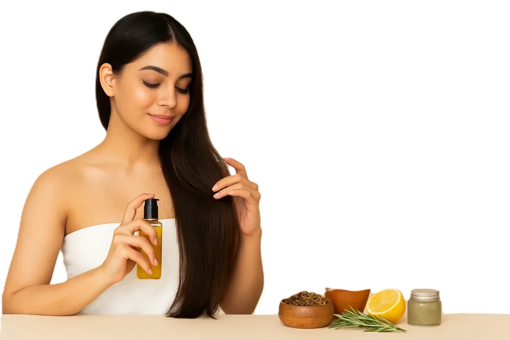 AYURVEDIC TIPS FOR LONG, THICK AND SHINY HAIR